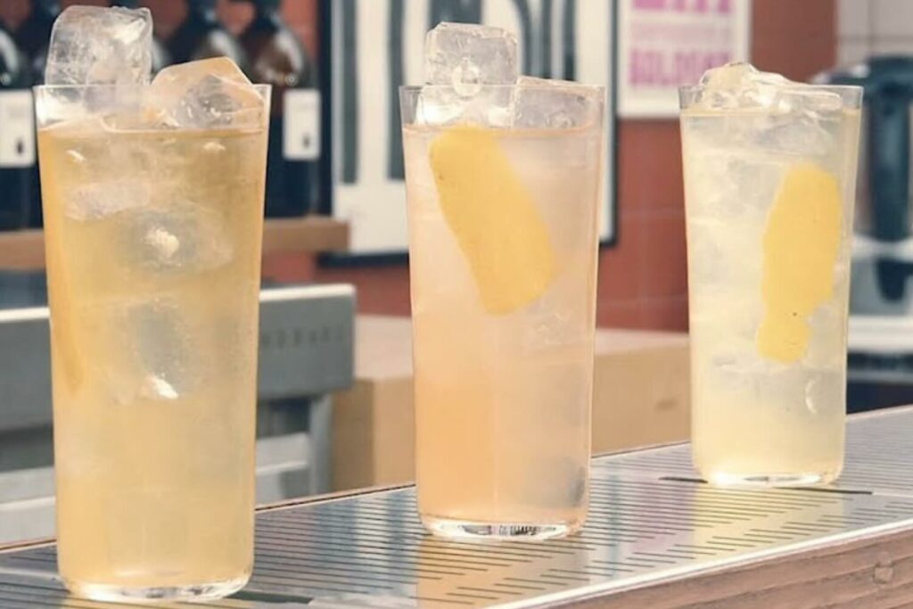 Long drink con Sorbole - aperitivo al limone