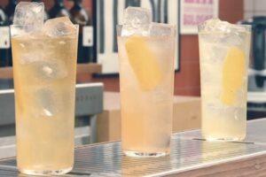 Long drink con Sorbole - aperitivo al limone
